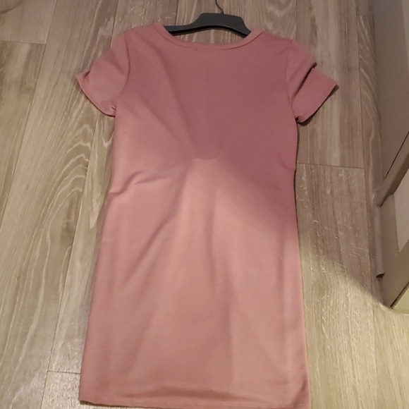 Pink, casual dress - Picture 2 of 2
